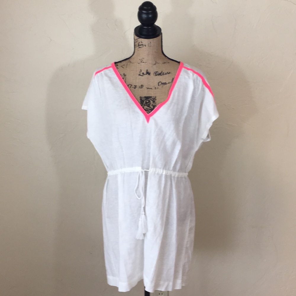 J. Crew Factory Tassel Tie Tunic